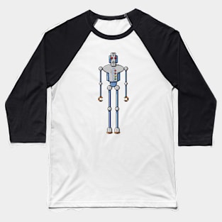 Pixel Robot 206 Baseball T-Shirt